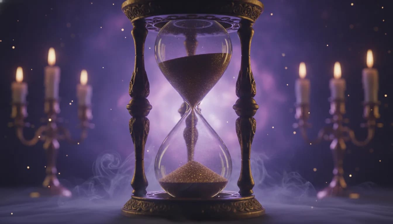 Mâini împreunate la lumina blândă a unei lumânări, pe fundal întunecat